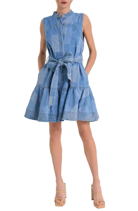 Short Denim Dress