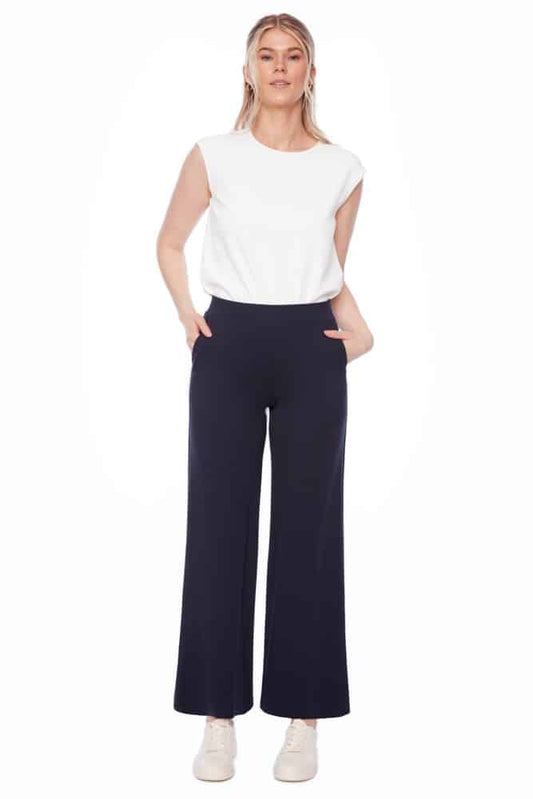 up! Palazzo Ponte Wide Leg Pant