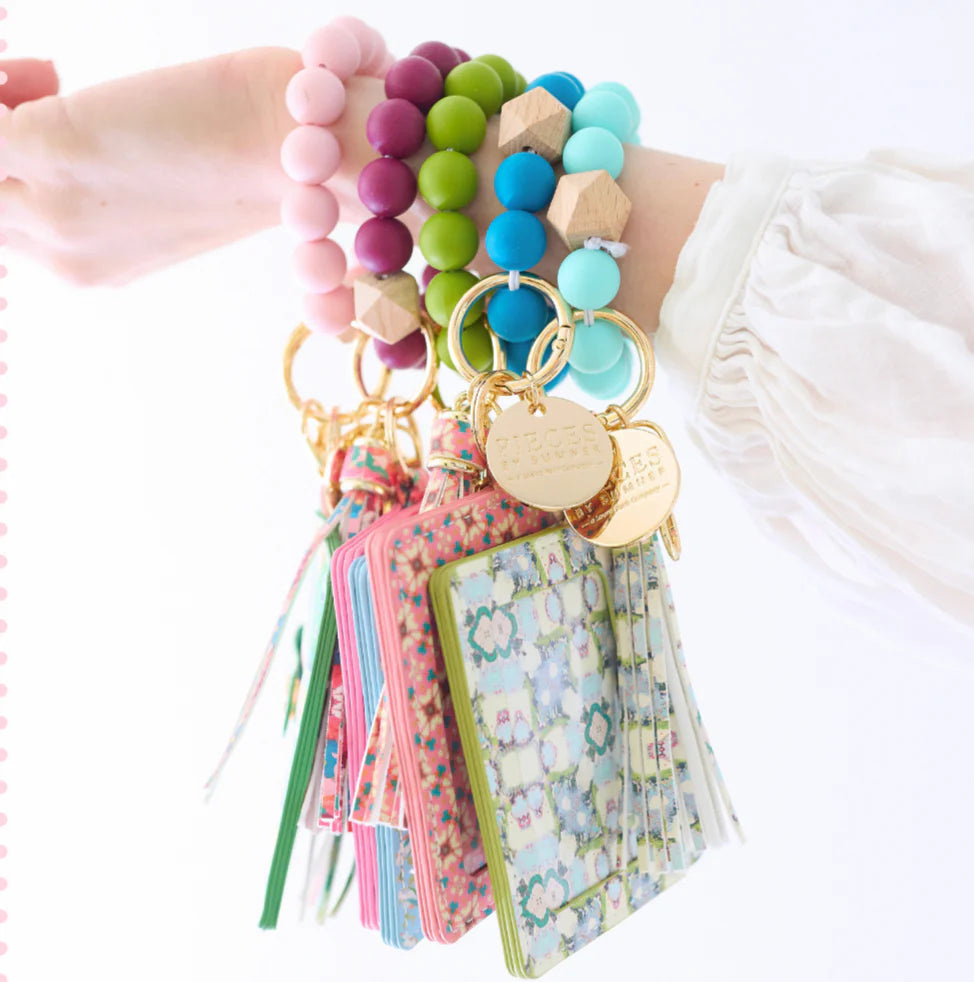 Laura Park Beaded Keychain with Wallet