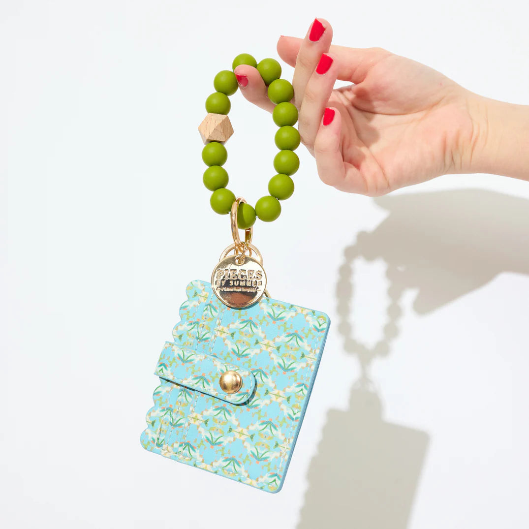 Laura Park Beaded Keychain with Wallet