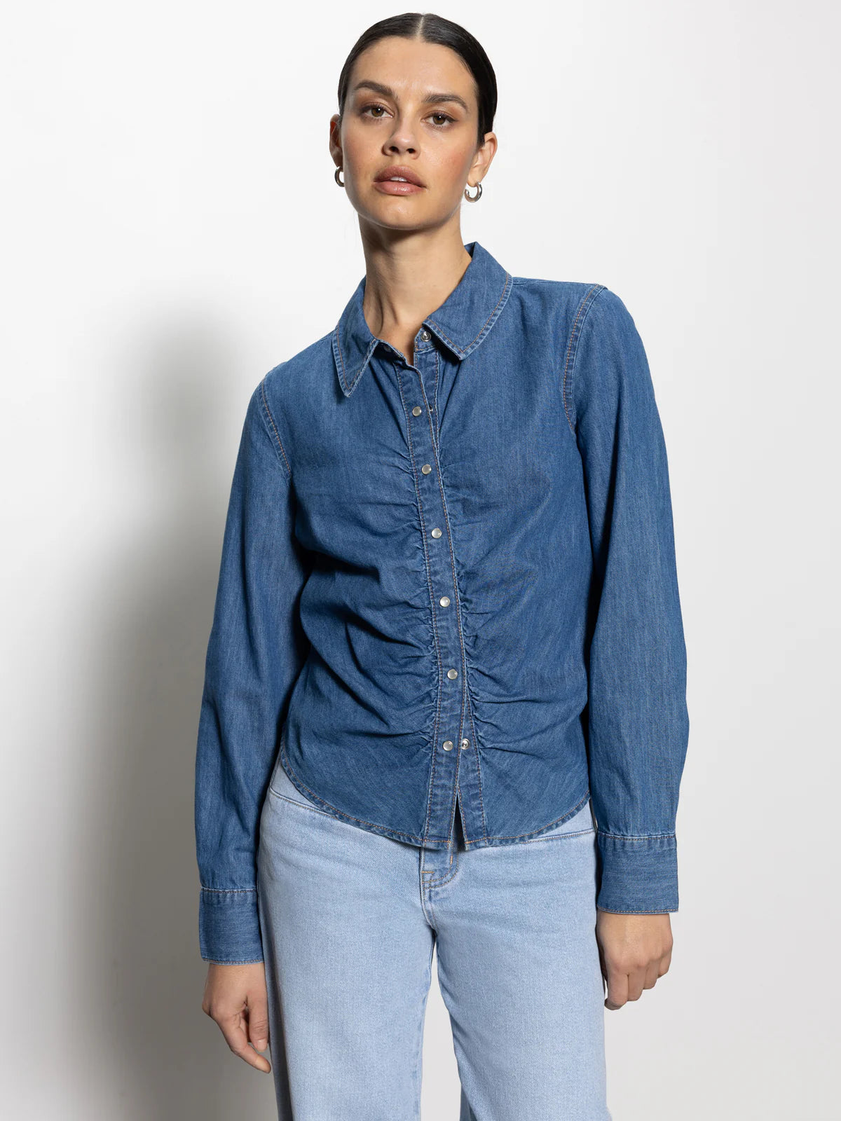 Sanctuary Denim Dream Girl Denim Top