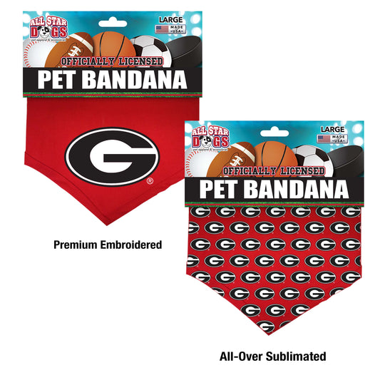 Georgia Dog Bandana