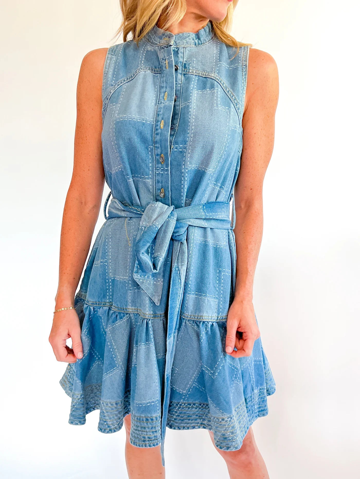 Short Denim Dress