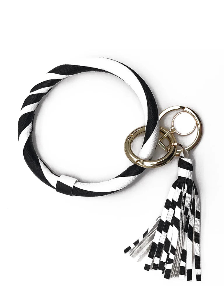 Zebra Key Chain Loop