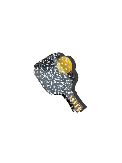 Solar Pickleball Hair Claw Clip