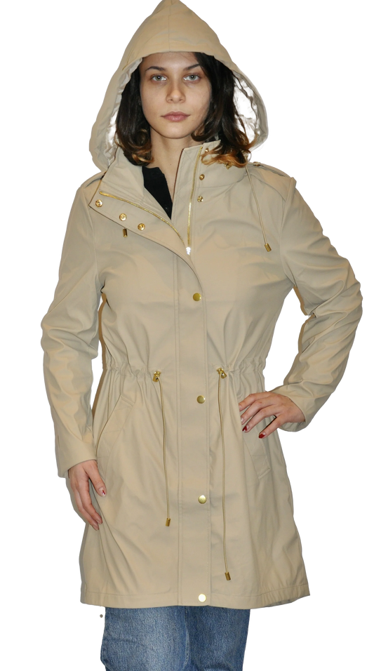 CIAO MILANO Serena Raincoat Khaki