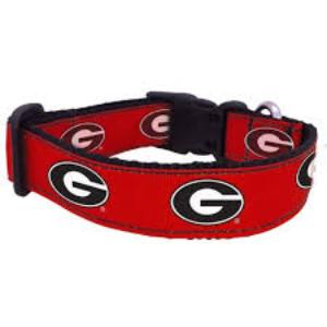 Georgia Bulldog Dog Collar