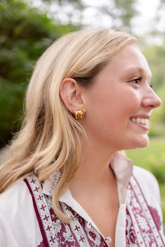 Lisi Lerch Bulldog Stud Earring