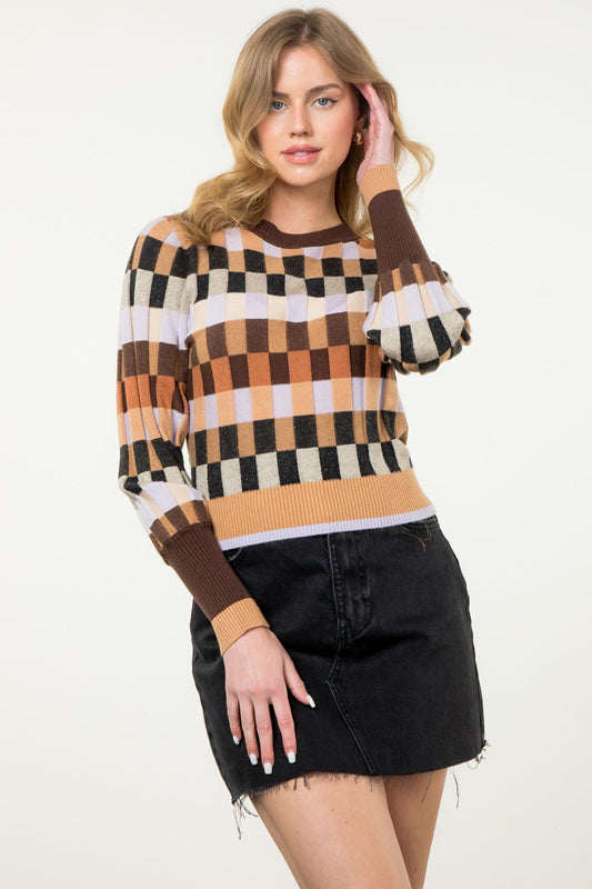 THML Multi Color Knit Sweater